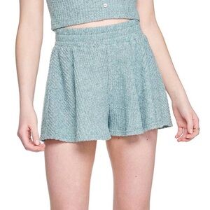 NWT Skater Skirt Skort waffle knit textured XL Juniors